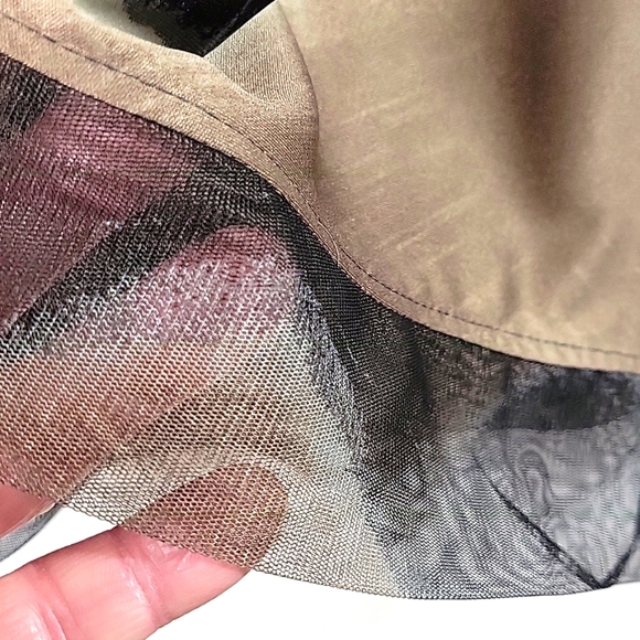 "Frazzle" Chevron 3/4 Sleeve Long Tunic Size L - Picture 6 of 9